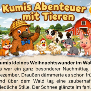 Kumis duftendes Rätsel-Abenteuer im Advent